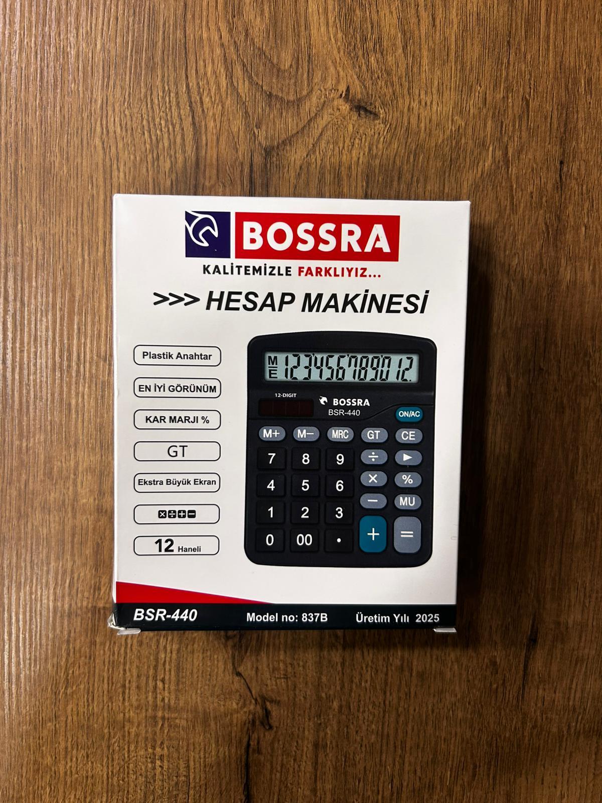 Bossra Hesap Makinesi