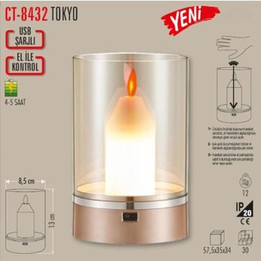 Cata CT-8432 Tokyo Şarjlı Masa Lambası (3200K-GÜNIŞIĞI)