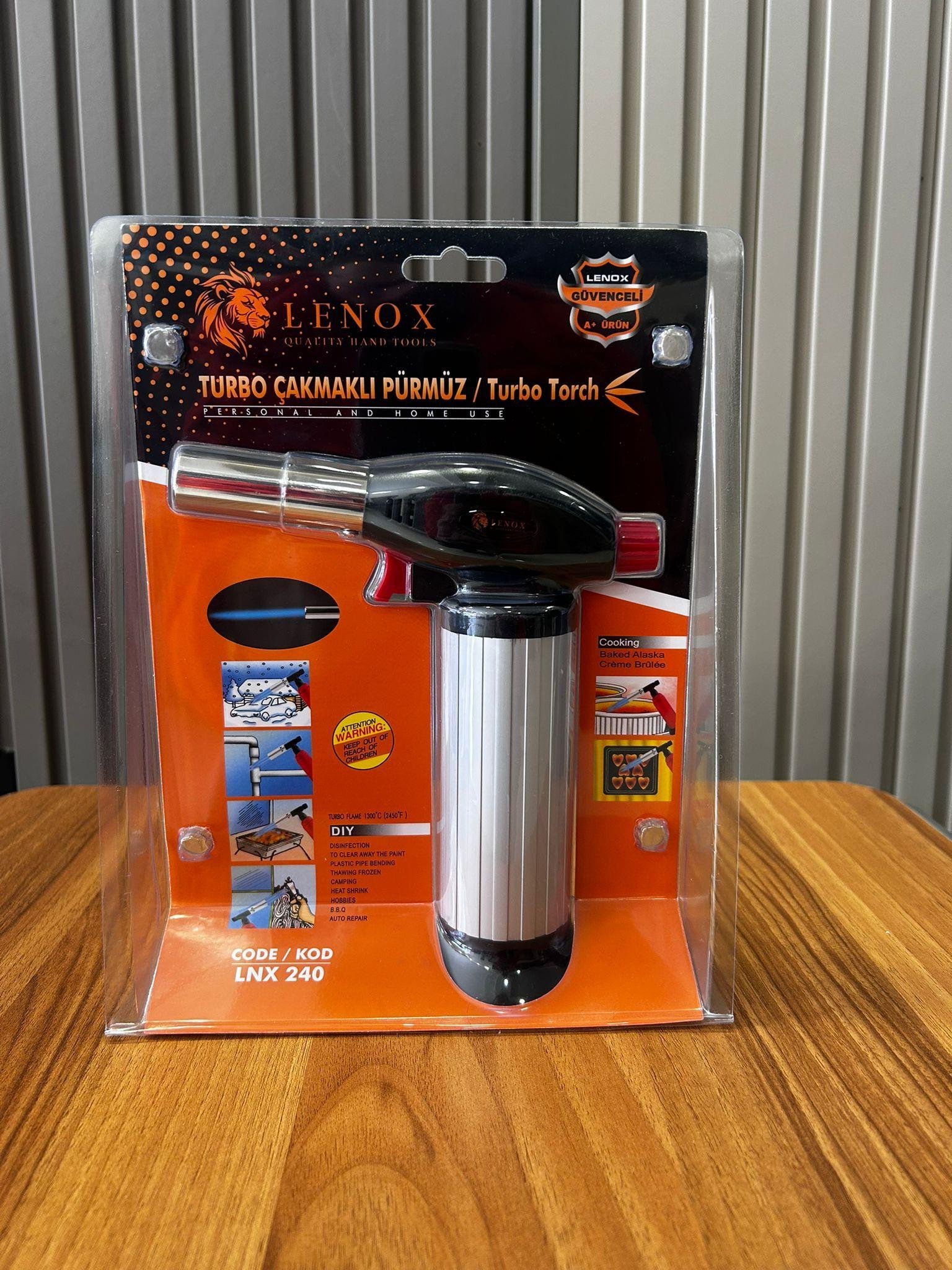Lenox Tutbo Çakmaklı Pürmüz 1300 derece 
