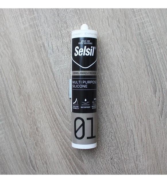 Selsil Beyaz Silikon 280 gr