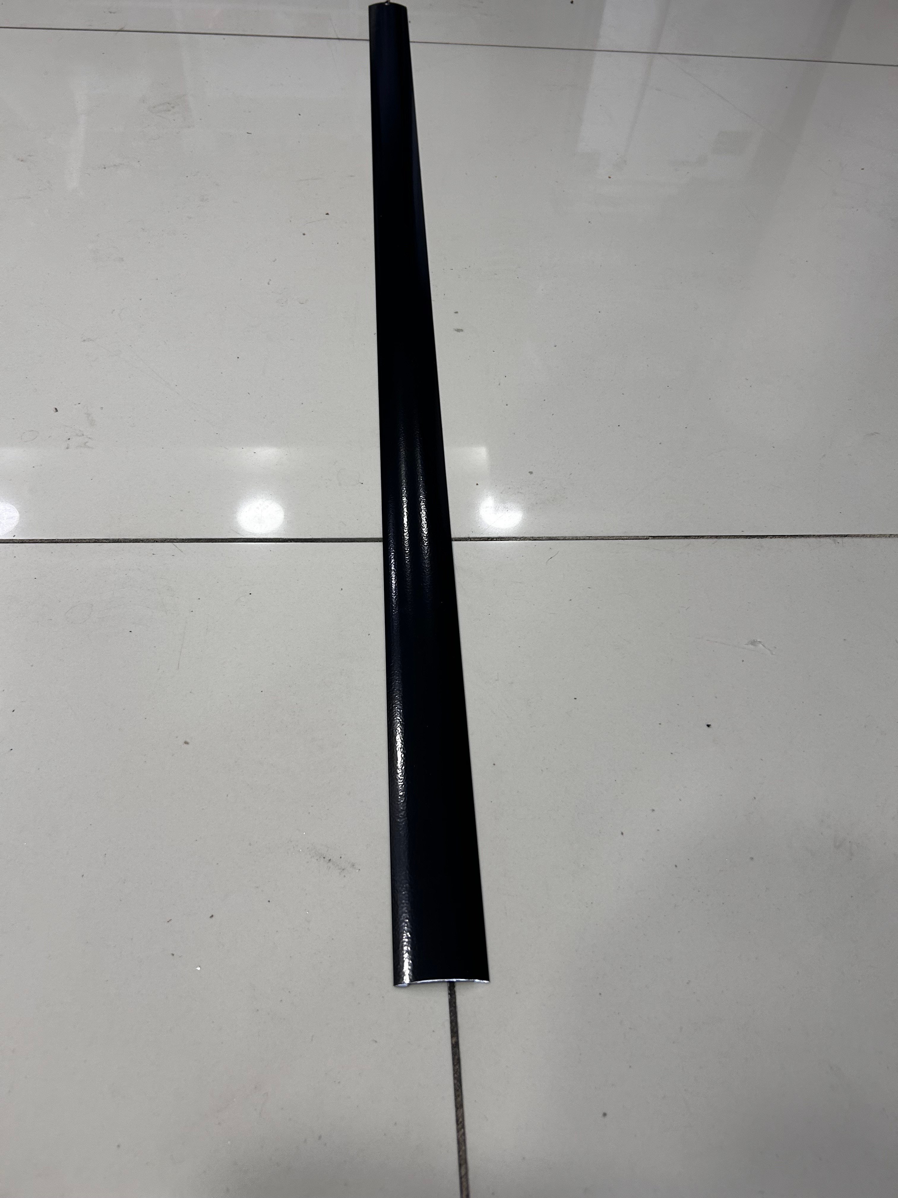 Siyah Parke  Geçiş Zemin Kaplama Kendinden Yapışkanlı  3.5 Cm Genişlik -86 cm 