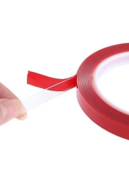 Vhb Akrilik Silikon Bant Şeffaf Çift Taraflı 18 mm x 2 m