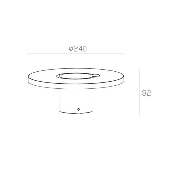 Jupiter Led Bahçe Aplik LW469
