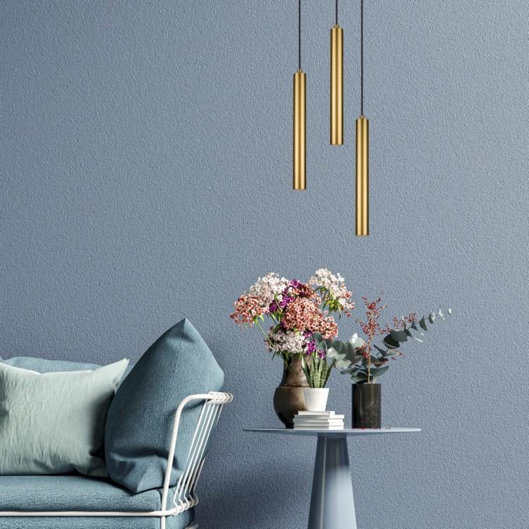Moda Aydınlatma Dekoratif Sarkıt Armatür Gold MD-S 4461-07