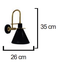 Moda Aydınlatma E-27 Duylu Dekoratif Duvar Aplik MD-A 5026
