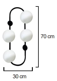 Moda Aydınlatma E-27 Duylu Dekoratif Duvar Aplik MD-A 5041-02-08