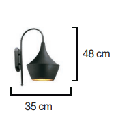 Moda Aydınlatma E-27 Duylu Dekoratif Duvar Aplik MD-A 5011-01-02