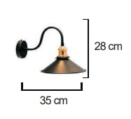 Moda Aydınlatma E-27 Duylu Dekoratif Duvar Aplik MD-A 5023-02