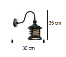 Moda Aydınlatma E-27 Duylu Dekoratif Duvar Aplik MD-A 5014-02