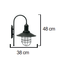 Moda Aydınlatma E-27 Duylu Dekoratif Duvar Aplik MD-A 5019-02