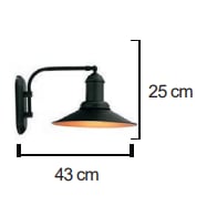 Moda Aydınlatma E-27 Duylu Dekoratif Duvar Aplik MD-A 5017-02
