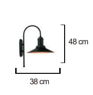 Moda Aydınlatma E-27 Duylu Dekoratif Duvar Aplik MD-A 5015-02