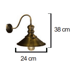 Moda Aydınlatma E-27 Duylu Dekoratif Duvar Aplik MD-A 5036-08