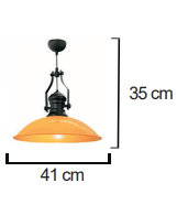 Moda Aydınlatma E-27 Duylu Makaslı  Dekoratif Sarkıt Armatür MD-S 4040