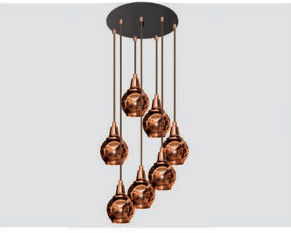 Moda Aydınlatma Gu-10 Duylu Dekoratif Sarkıt Armatür MD-S 4205-06