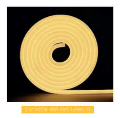Molled 12 Volt 3000K 6*12mm 10W/Mt Neon Led MOL2513