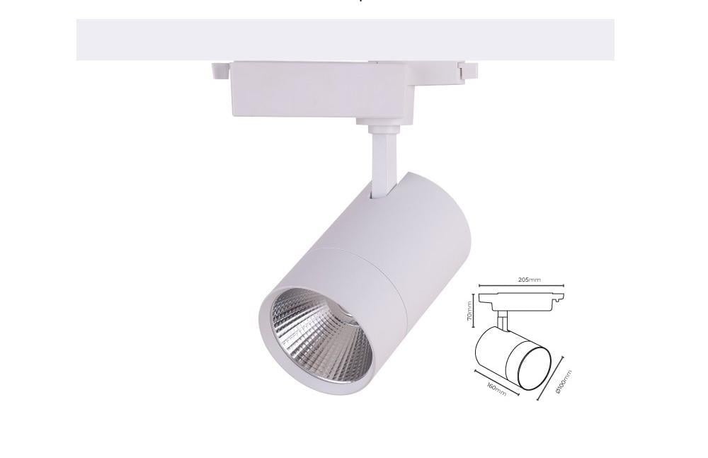 Molled 30W&40W Ledli Ray Spot Armatür MOL2048