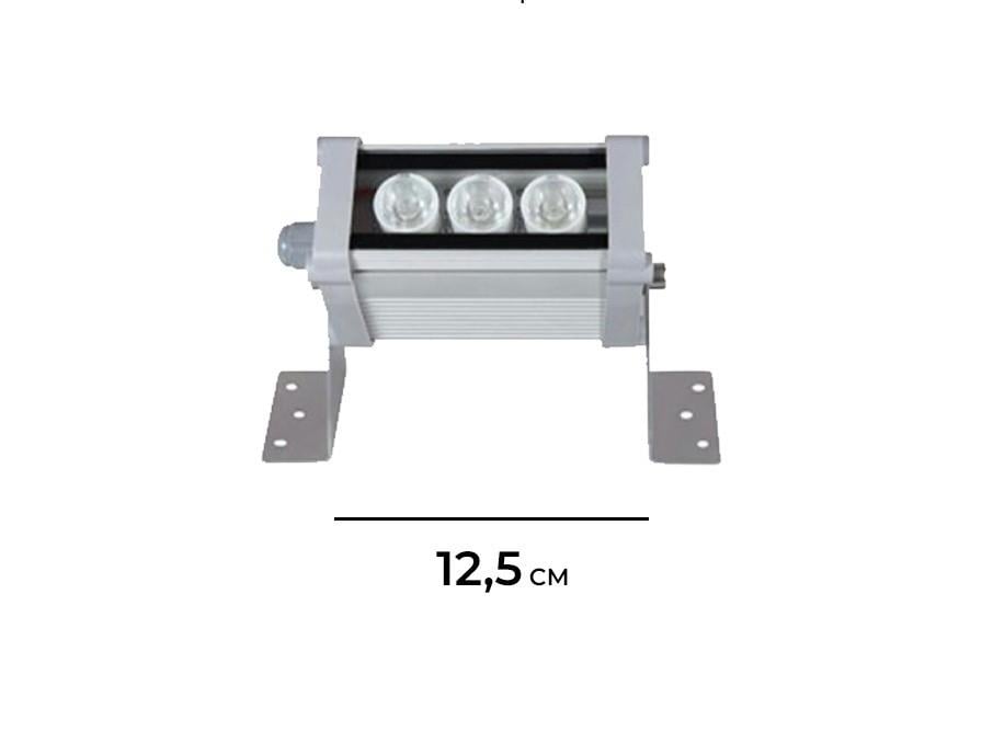 Molled 3*1W 12,5cm Wallwasher Led Armatür MOL301 