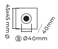 Molled 3W Ledli Merdiven Armatürü MOL7074