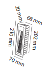 Molled 3W Ledli Merdiven Armatürü MOL9087