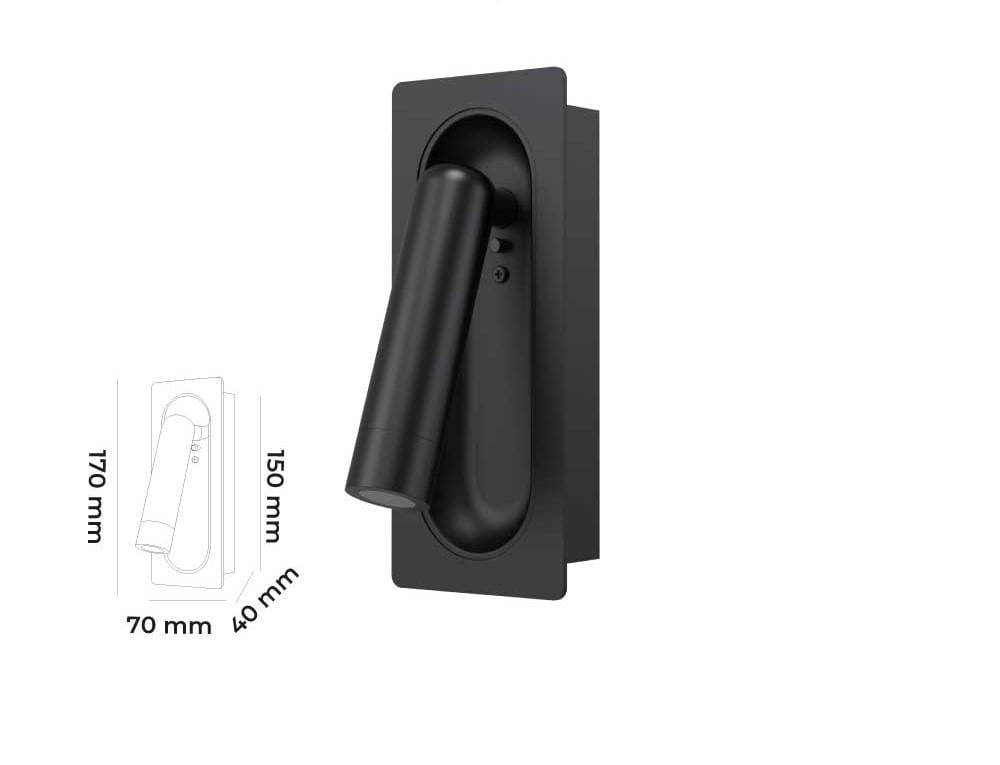 Molled 3W Ledli Yatak Başı Okuma Lambası MOL8035