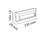 Molled 5W Ledli Merdiven Armatürü MOL9098