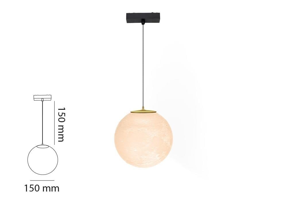 Molled 6W Ay Sarkıt Slim Magnet Aydınlatma MOL6073