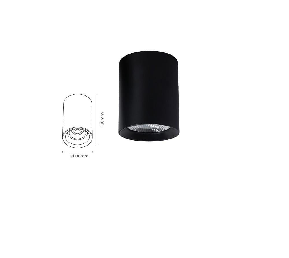 Molled 8W&12W Sıva Üstü Led Spot Armatür MOL2060