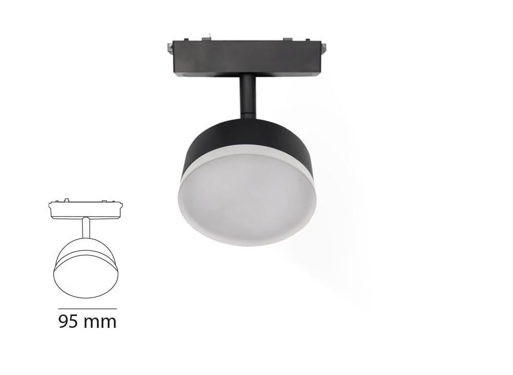 Molled 9W Hareketli Opal Difüzörlü Magnet Aydınlatma MOL6069