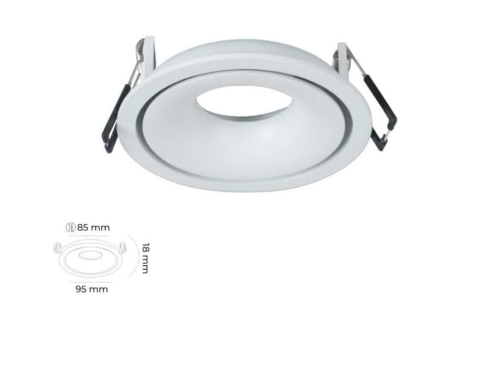 Molled Gu-10 Duylu Dekoratif Sıva Altı Mini Spot Armatür MOL4175