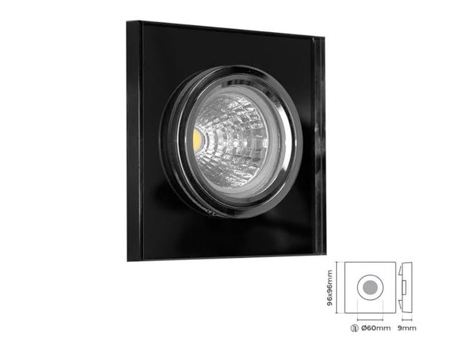 Molled Gu-10 Duylu Sıva Altı Cam Mini Spot Armatür MOL559