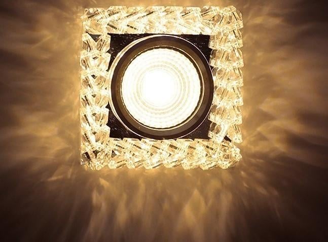 Molled Gu-10 Duylu Sıva Altı Kristal Mini Spot Armatür MOL554