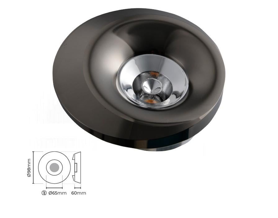 Molled Gu-10 Duylu Sıva Altı Mini Spot Armatür ML4006