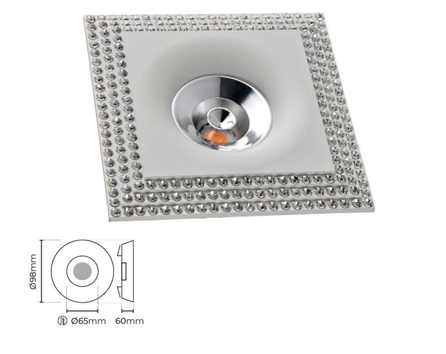 Molled Gu-10 Duylu Sıva Altı Mini Spot Armatür ML4016