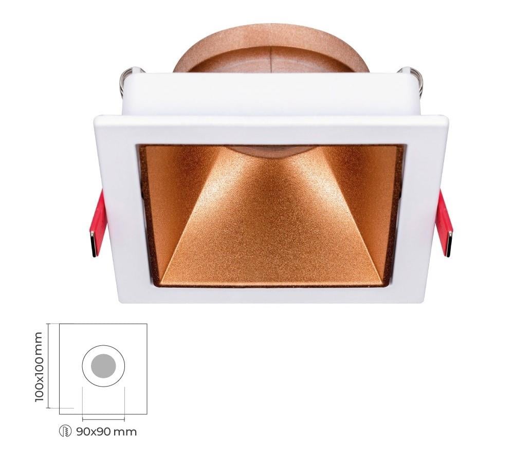 Molled Gu-10 Duylu Sıva Altı Mini Spot Armatür MOL4156