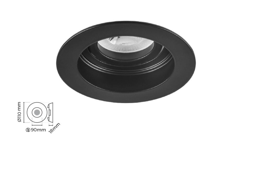 Molled Gu-10 Duylu Sıva Altı Mini Spot Armatür MOL1680 S