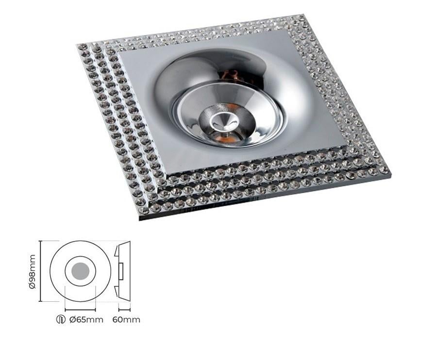 Molled Gu-10 Duylu Sıva Altı Mini Spot Armatür ML4018
