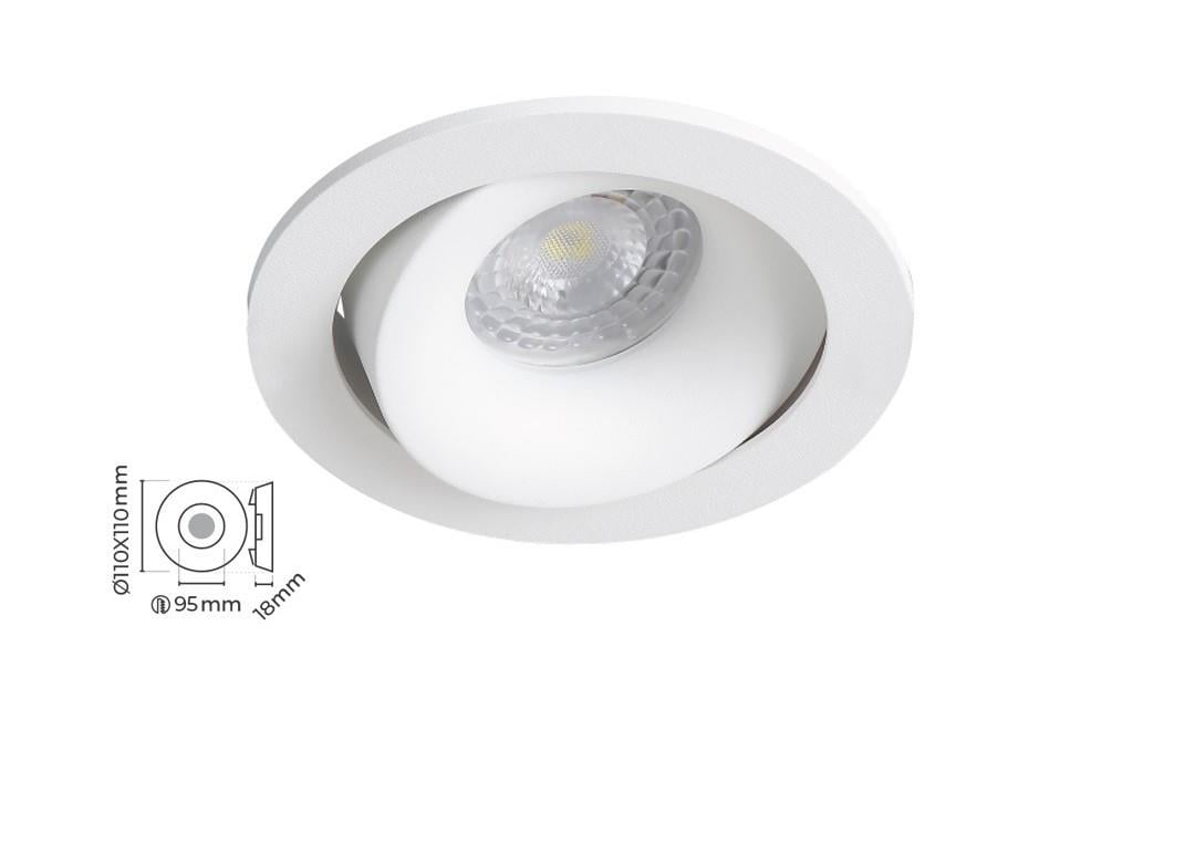Molled Gu-10 Duylu Sıva Altı Mini Spot Armatür MOL6106 B