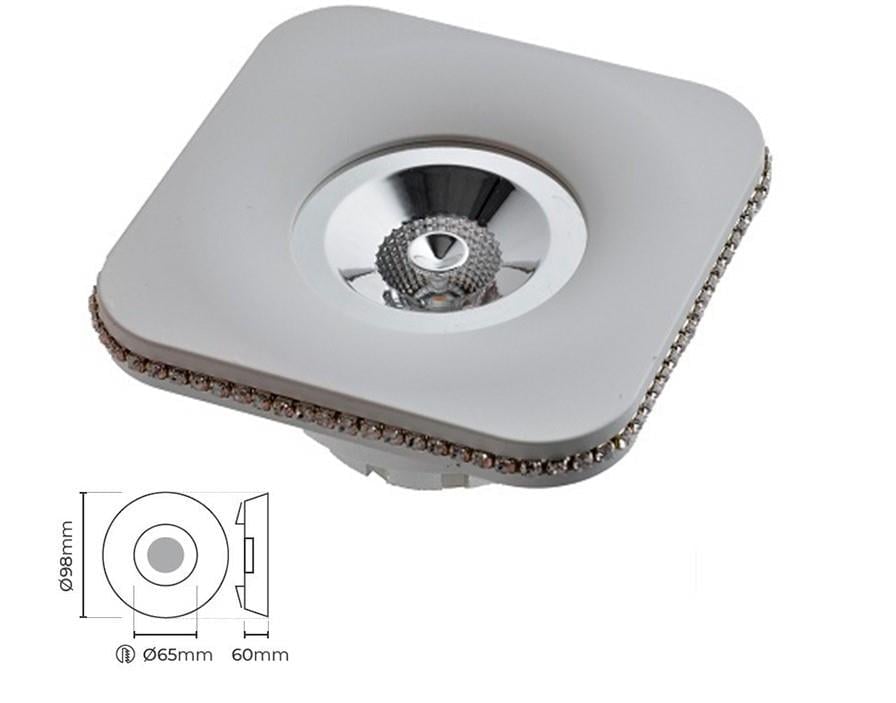 Molled Gu-10 Duylu Sıva Altı Mini Spot Armatür ML4023