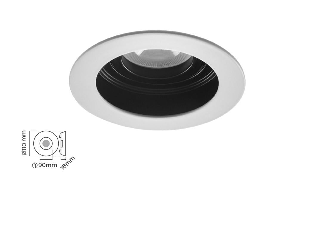 Molled Gu-10 Duylu Sıva Altı Mini Spot Armatür MOL1680 BS