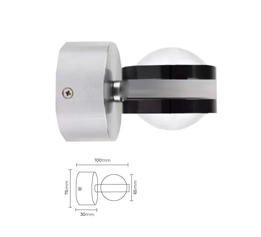 Molled Ledli Dekoratif Duvar Aplik MOL8024