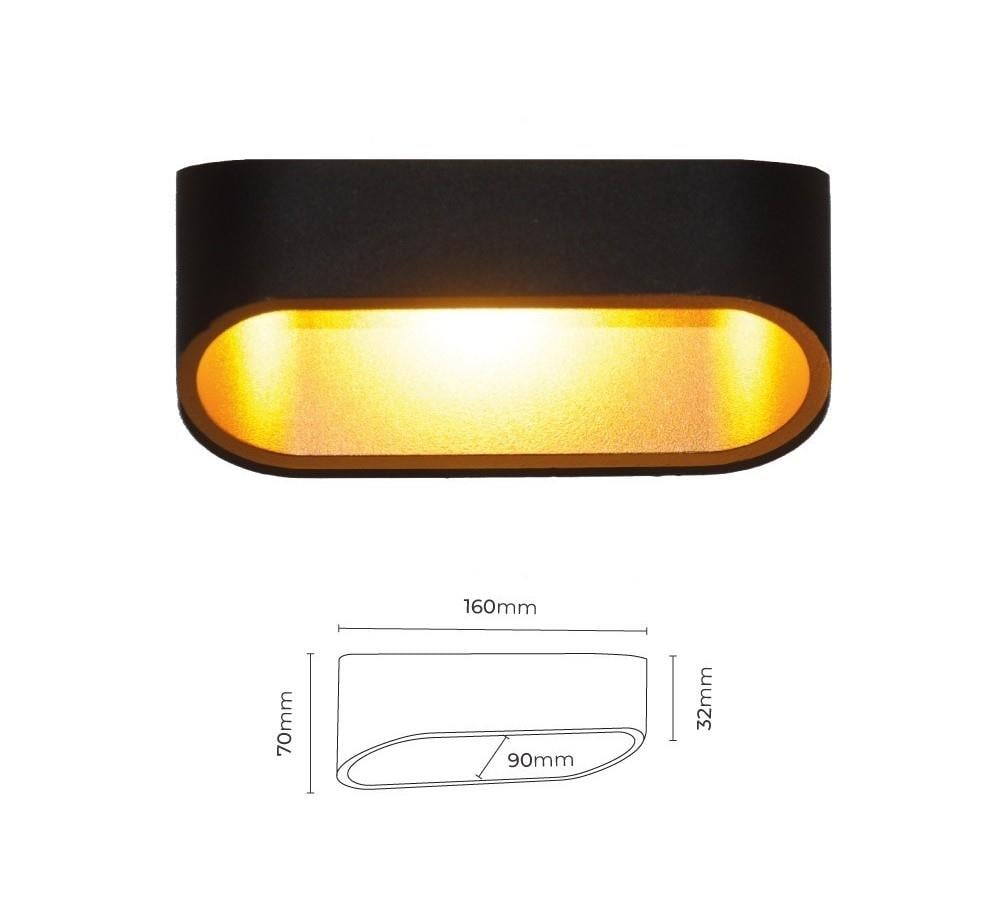 Molled Ledli Dekoratif Duvar Aplik MOL8023