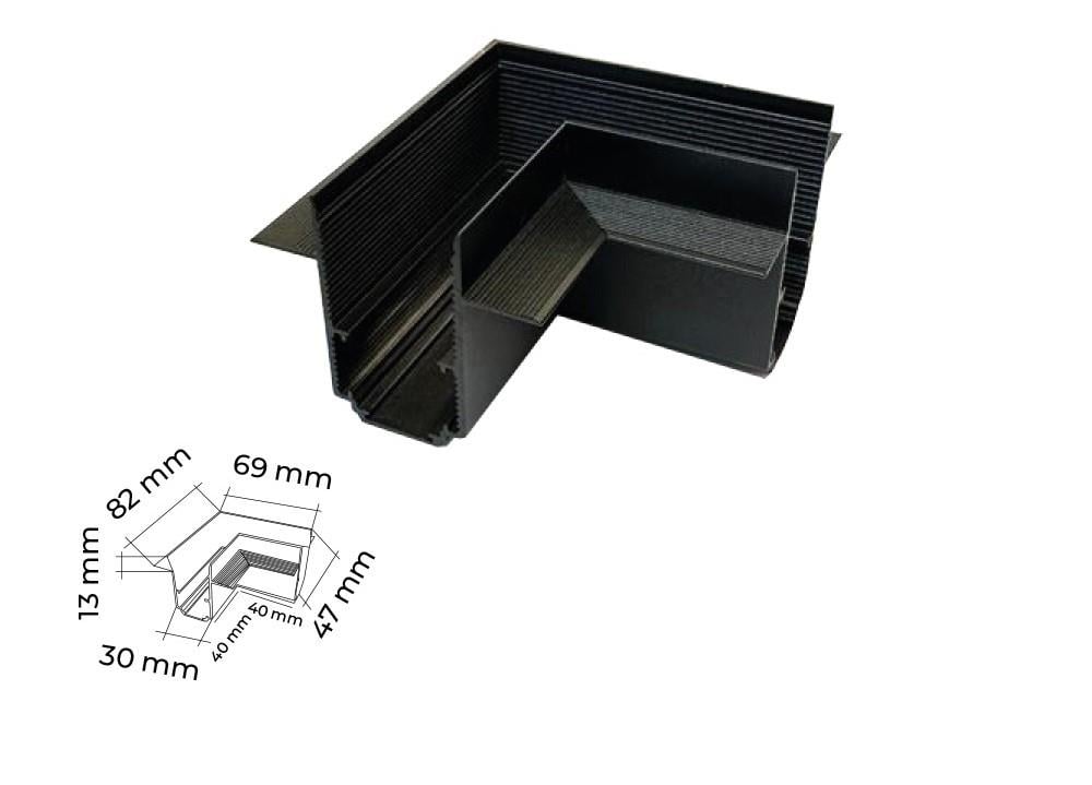 Molled Magnet Trimless L Köşe Dönüş Aparatı Tavan MOL6021