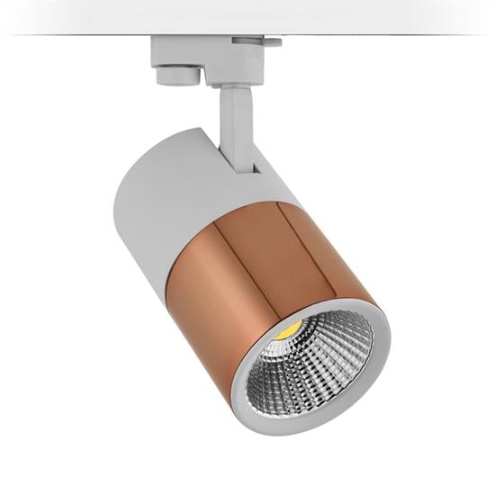 Nevo Dekoratif Ray Spot Beyaz Bakır NR183