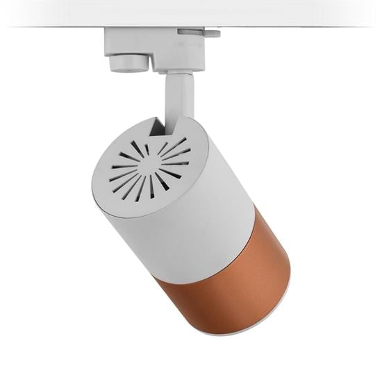 Nevo Dekoratif Ray Spot Beyaz Bakır NR184