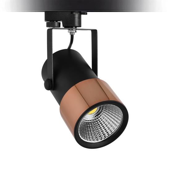 Nevo Dekoratif Ray Spot Siyah Bakır NR112-1