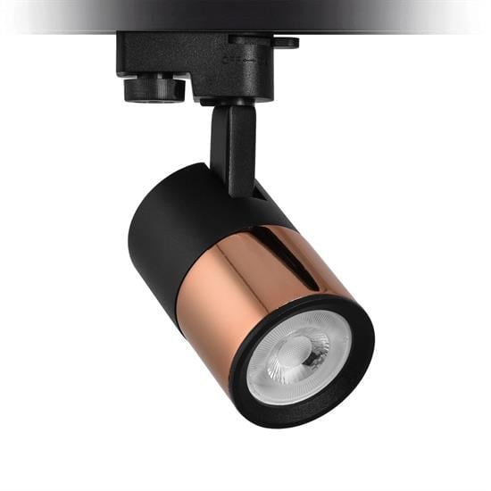 Nevo Dekoratif Ray Spot Siyah Bakır NR326