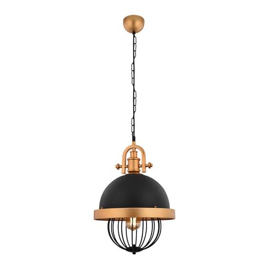Nevo Dekoratif Tekli Sarkıt Siyah Gold NS285