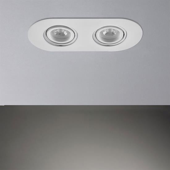 Nevo Sıva Altı İkili Led Spot Beyaz ND310-2