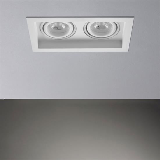Nevo Sıva Altı İkili Led Spot Beyaz ND320-2